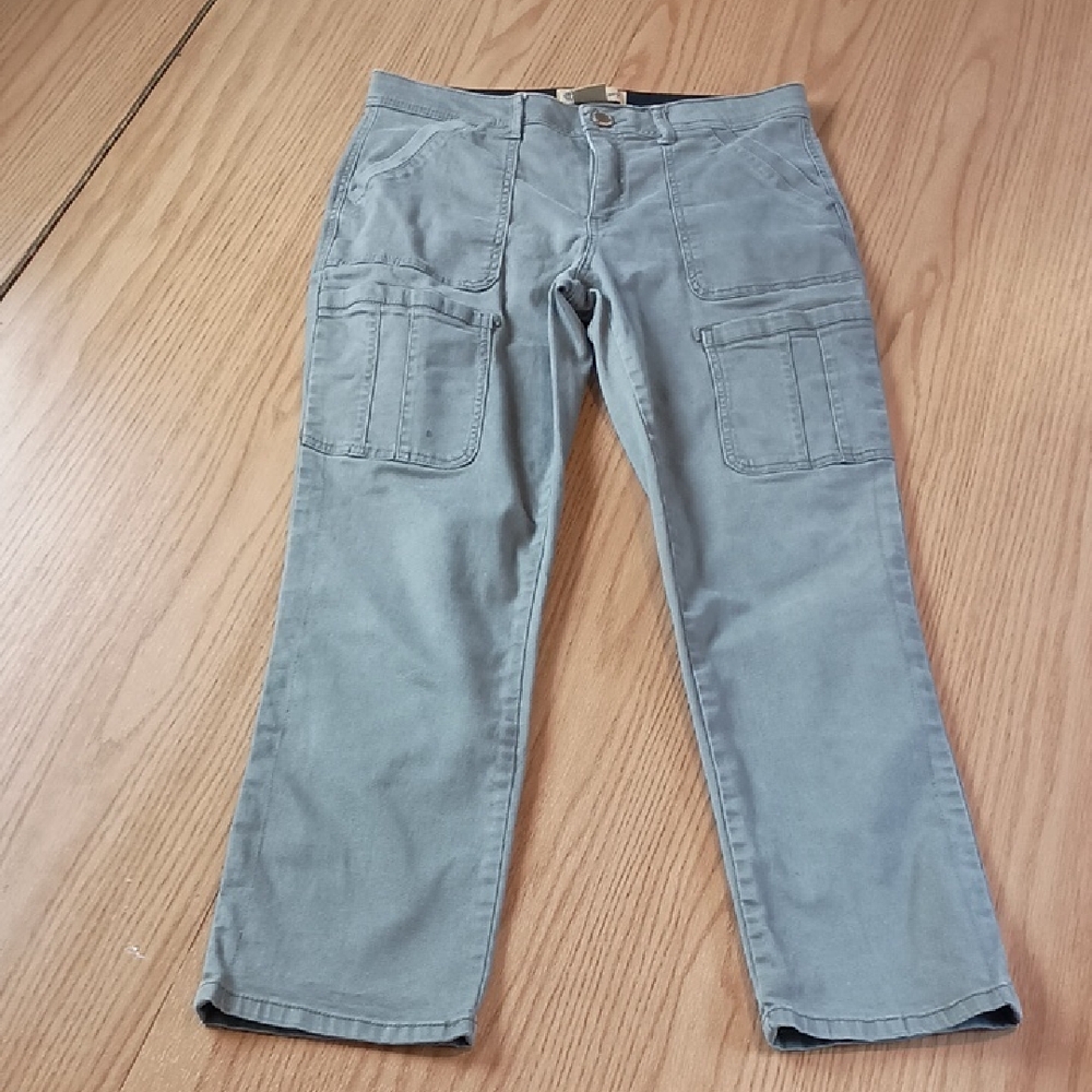 Democracy Women's Cargo Pants - Olive Green Size 8